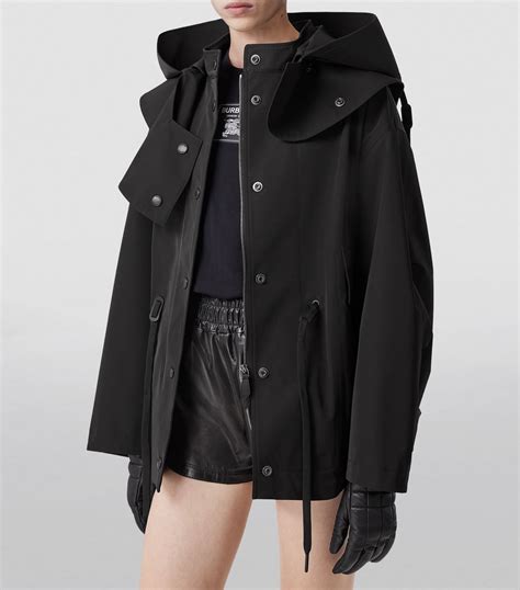 burberry oversized lightweight parka jacket.